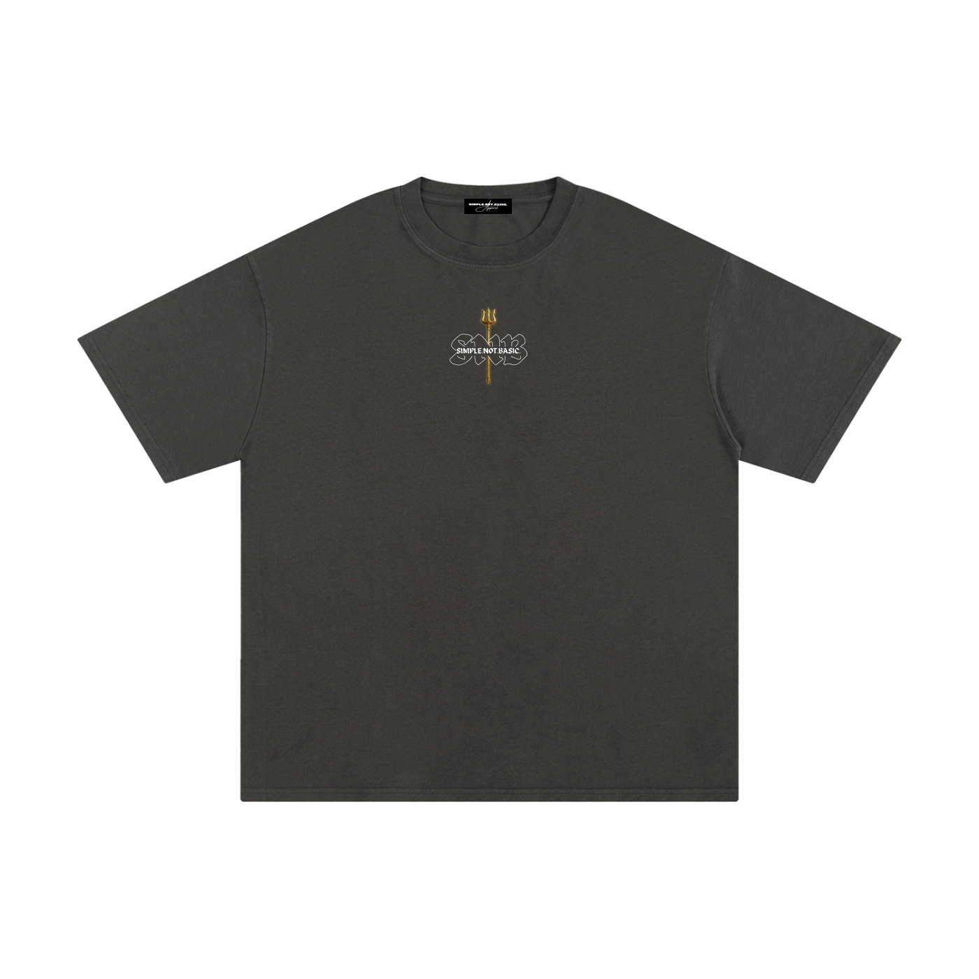 POSEIDON SOLID OVERSIZED T