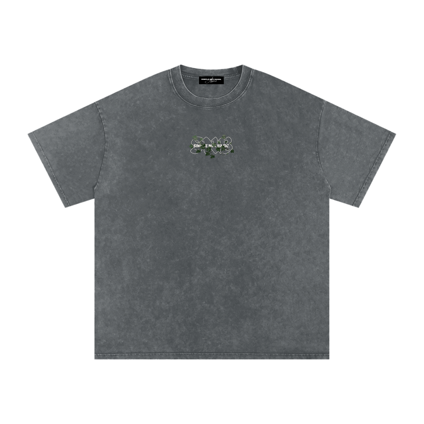 ARTEMIS SNOW WASH OVERSIZED T