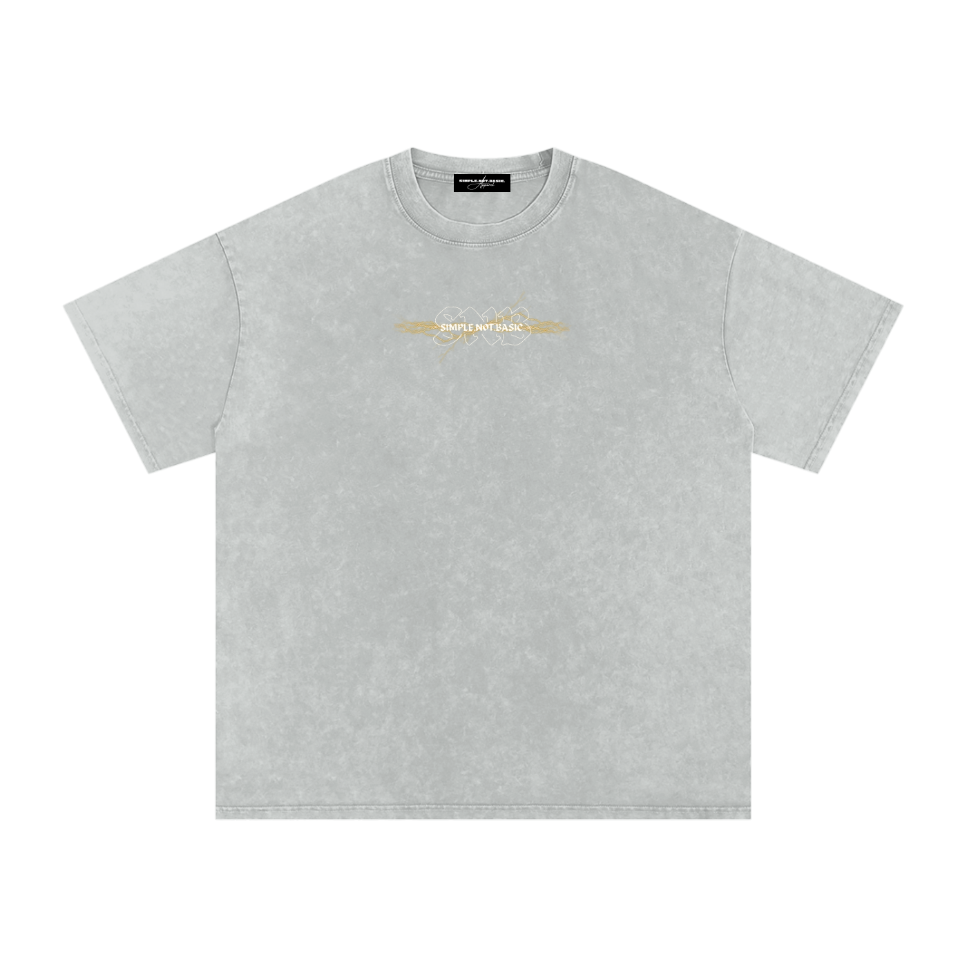 ZEUS SNOW WASH OVERSIZED T
