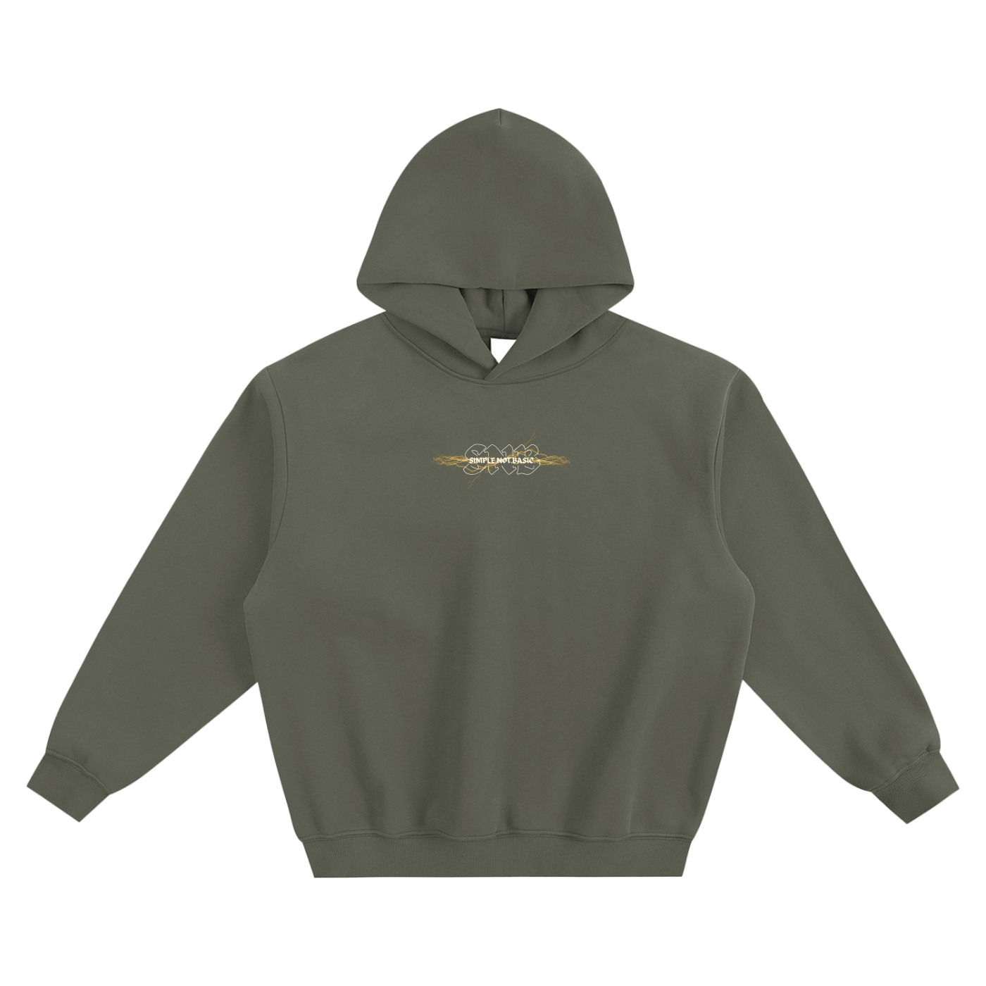 ZEUS FLEECED BOXY HOODIE