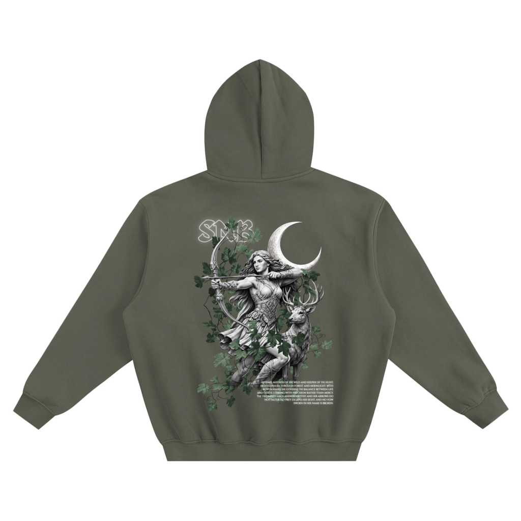 ARTEMIS FLEECED BOXY HOODIE