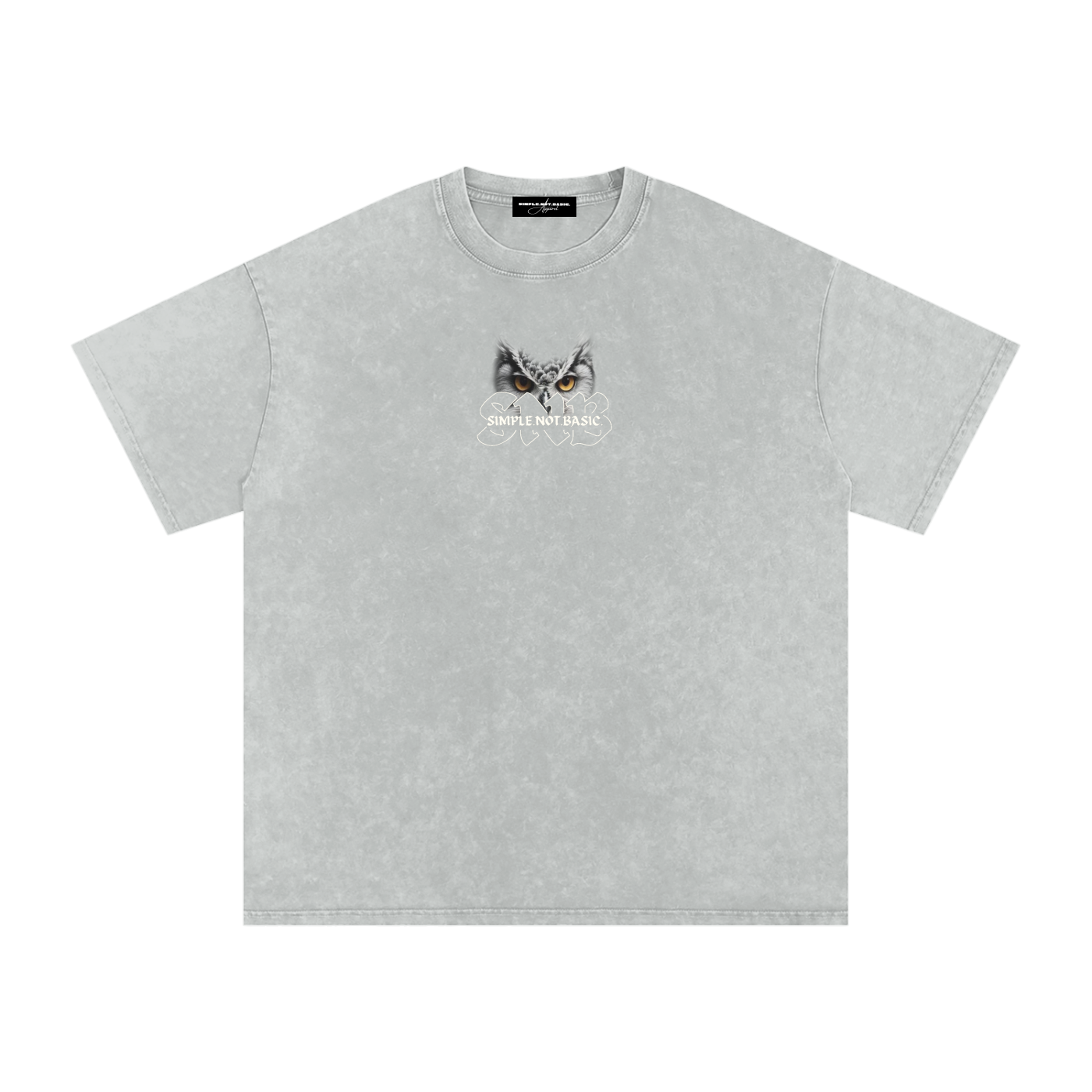 ATHENA SNOW WASH OVERSIZED T