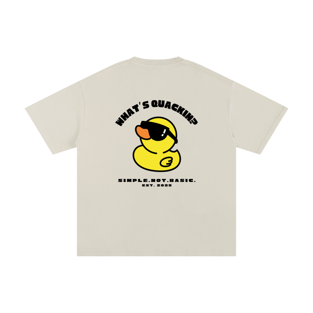 whatsquackin,rubberduck,coolduck,oversizedtshirt