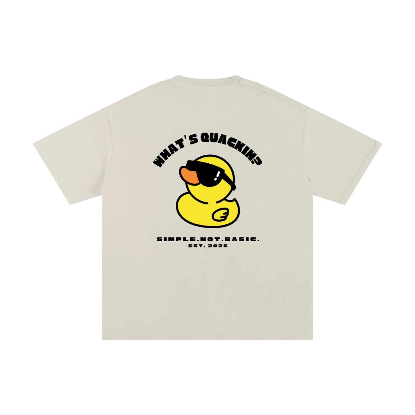 whatsquackin,rubberduck,coolduck,oversizedtshirt