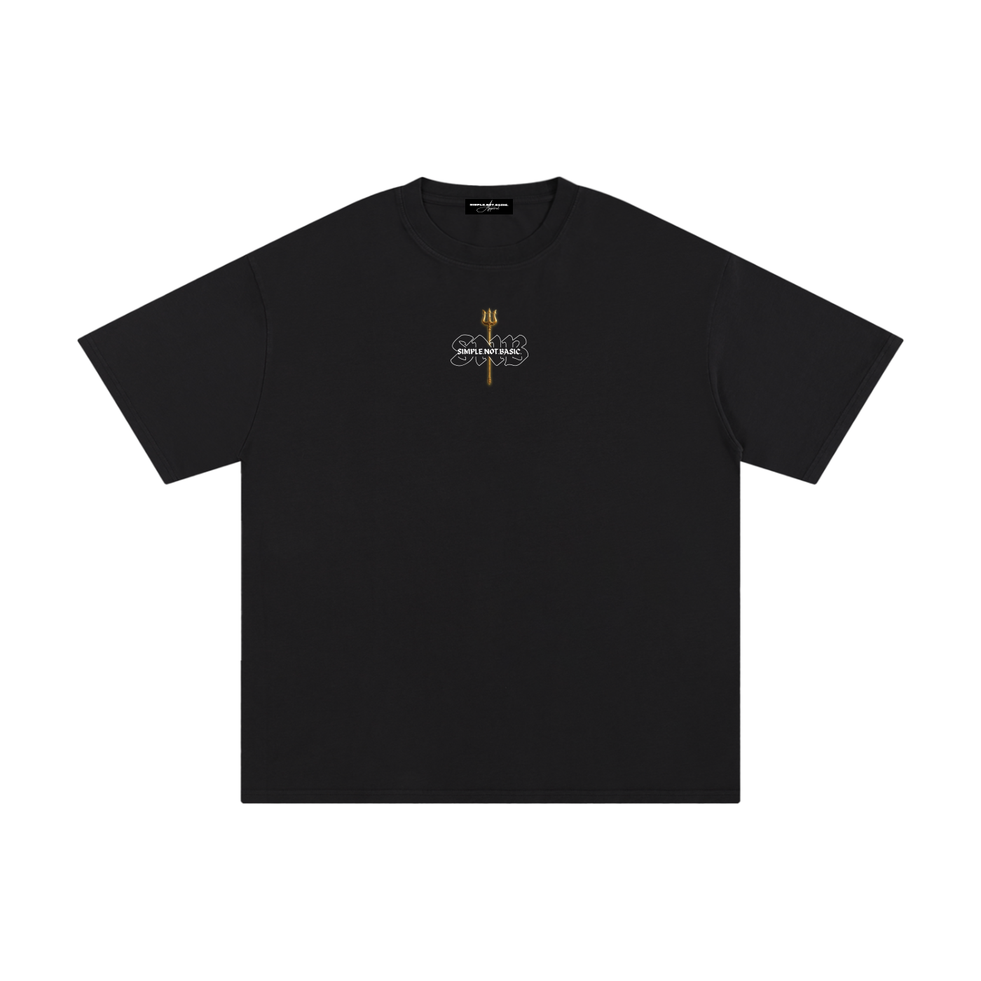 POSEIDON SOLID OVERSIZED T