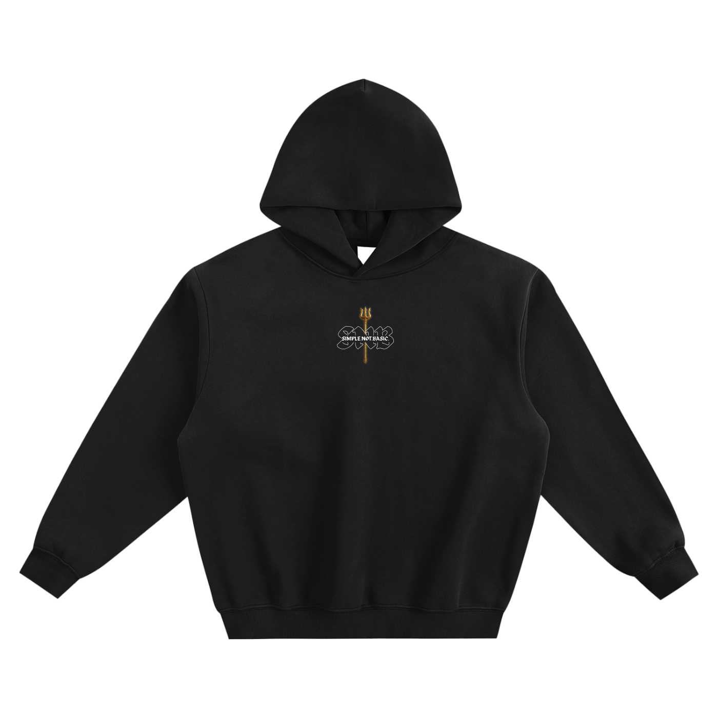 POSEIDON FLEECED BOXY HOODIE