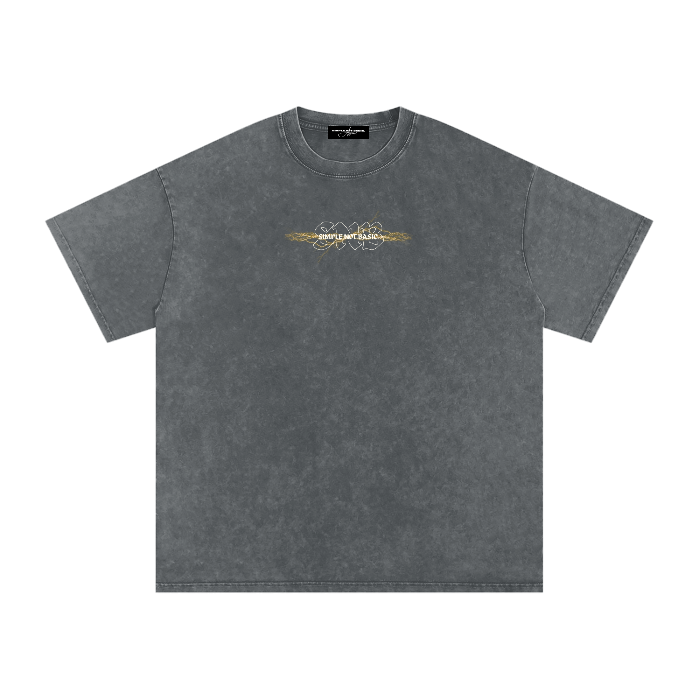 ZEUS SNOW WASH OVERSIZED T