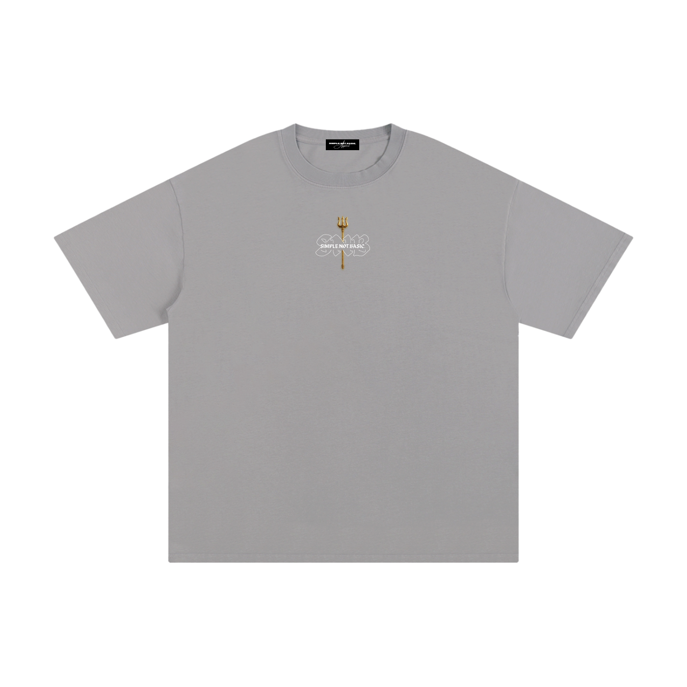 POSEIDON SOLID OVERSIZED T