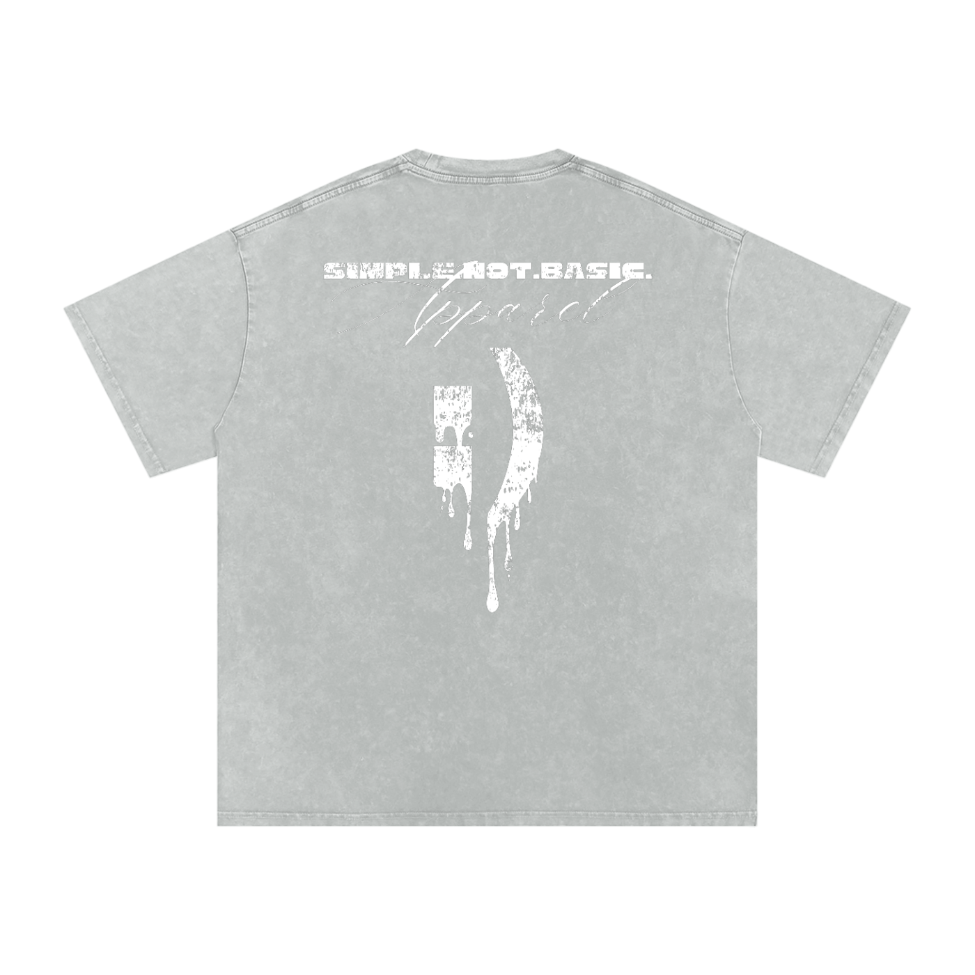 drippysmilelyface,smileyface,oversizedtshirt,acidwash,snowwash