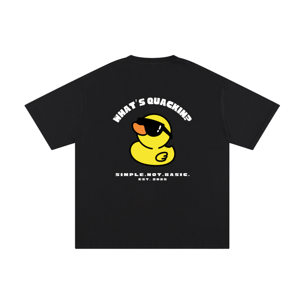 whatsquackin,rubberduck,oversizedtshirt,coolduck