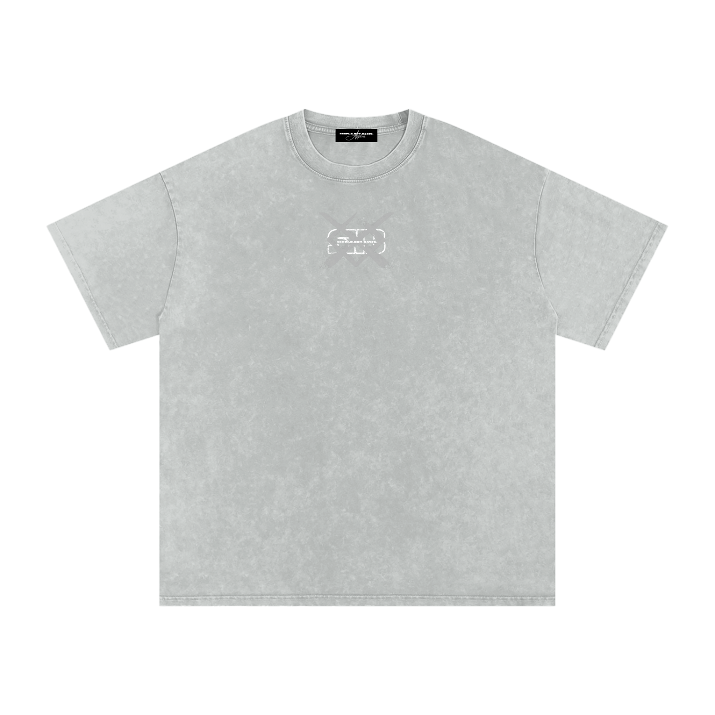 BORN TO LEAVE A MARK SNOW WASH OVERSIZED T