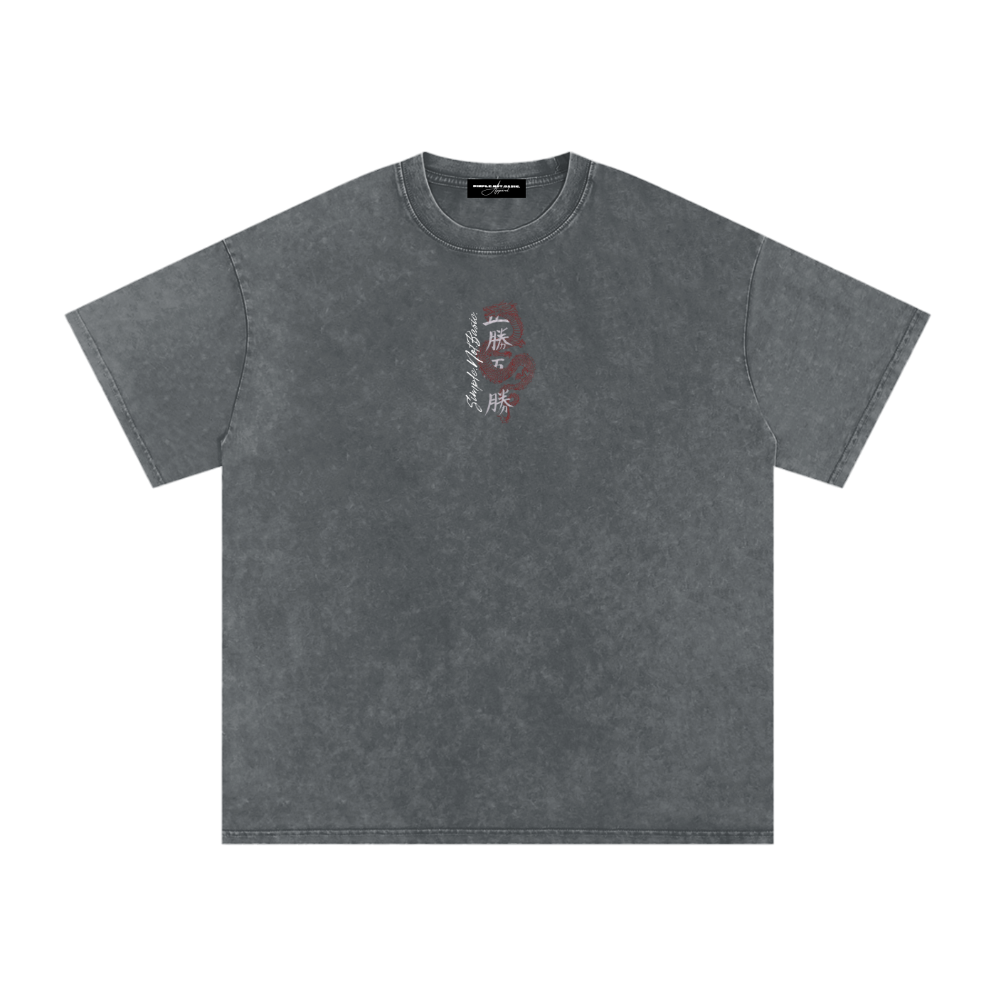 TRUE VICTORY SNOW WASH OVERSIZED T