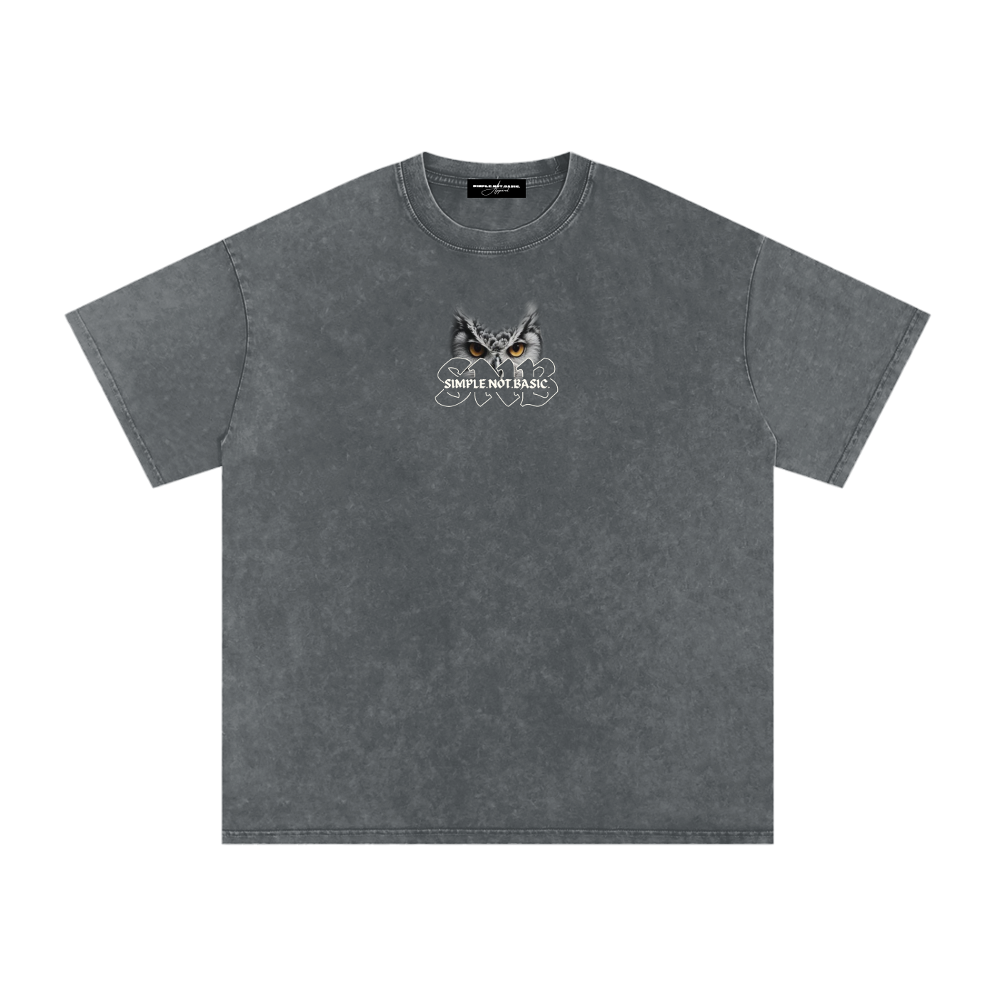 ATHENA SNOW WASH OVERSIZED T