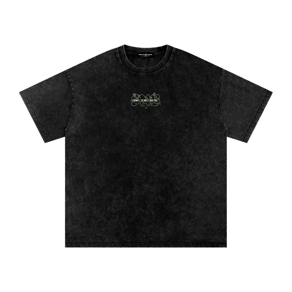 ARTEMIS SNOW WASH OVERSIZED T