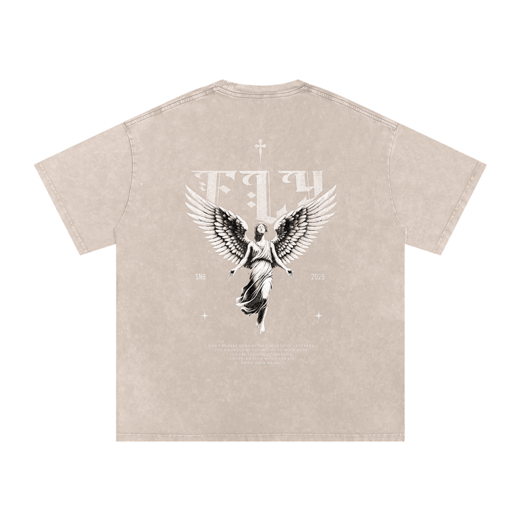 FLY SNOW WASH OVERSIZED T