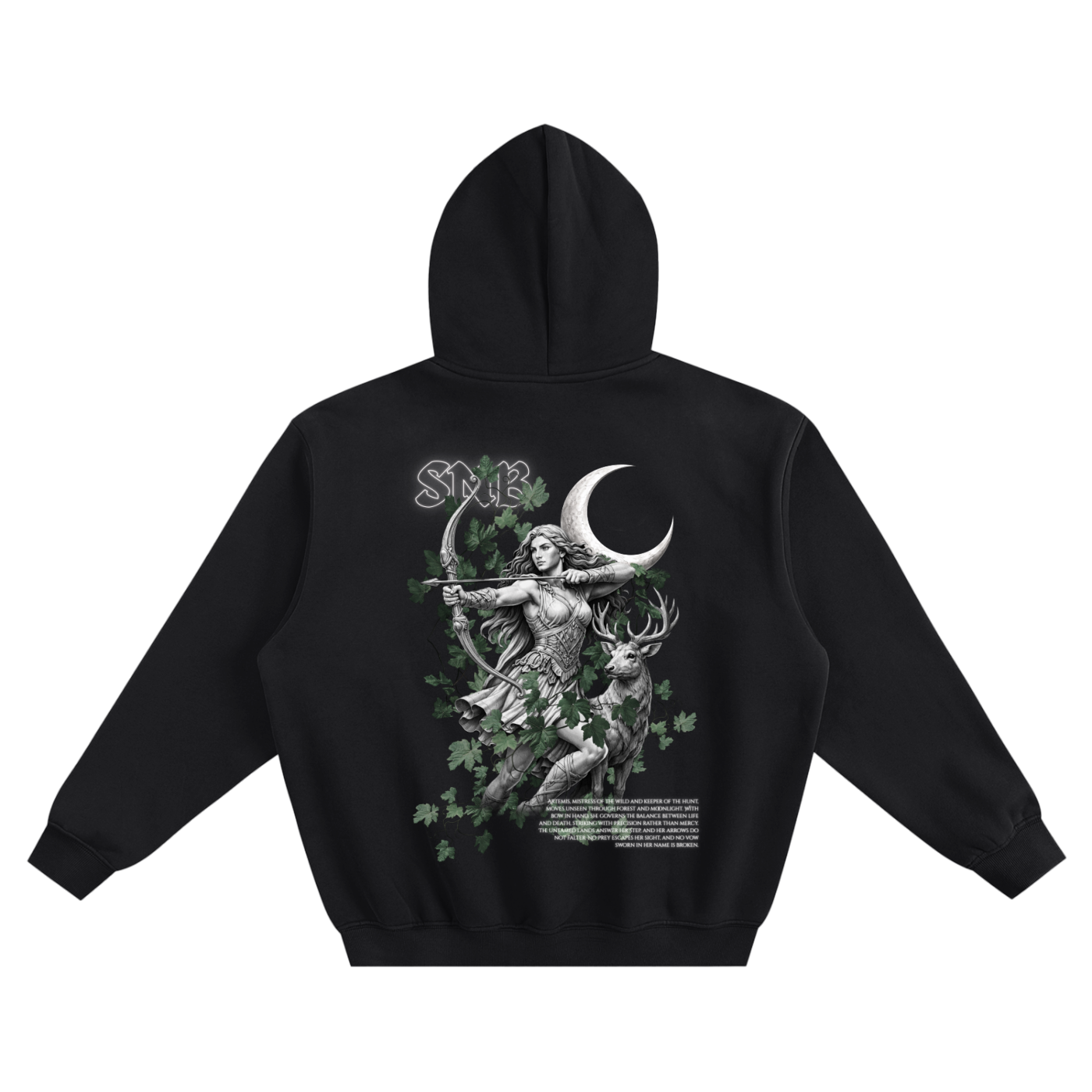 ARTEMIS FLEECED BOXY HOODIE