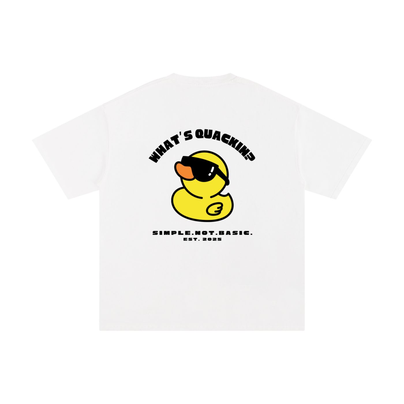 whatsquackin,rubberduck,coolduck,oversizedtshirt