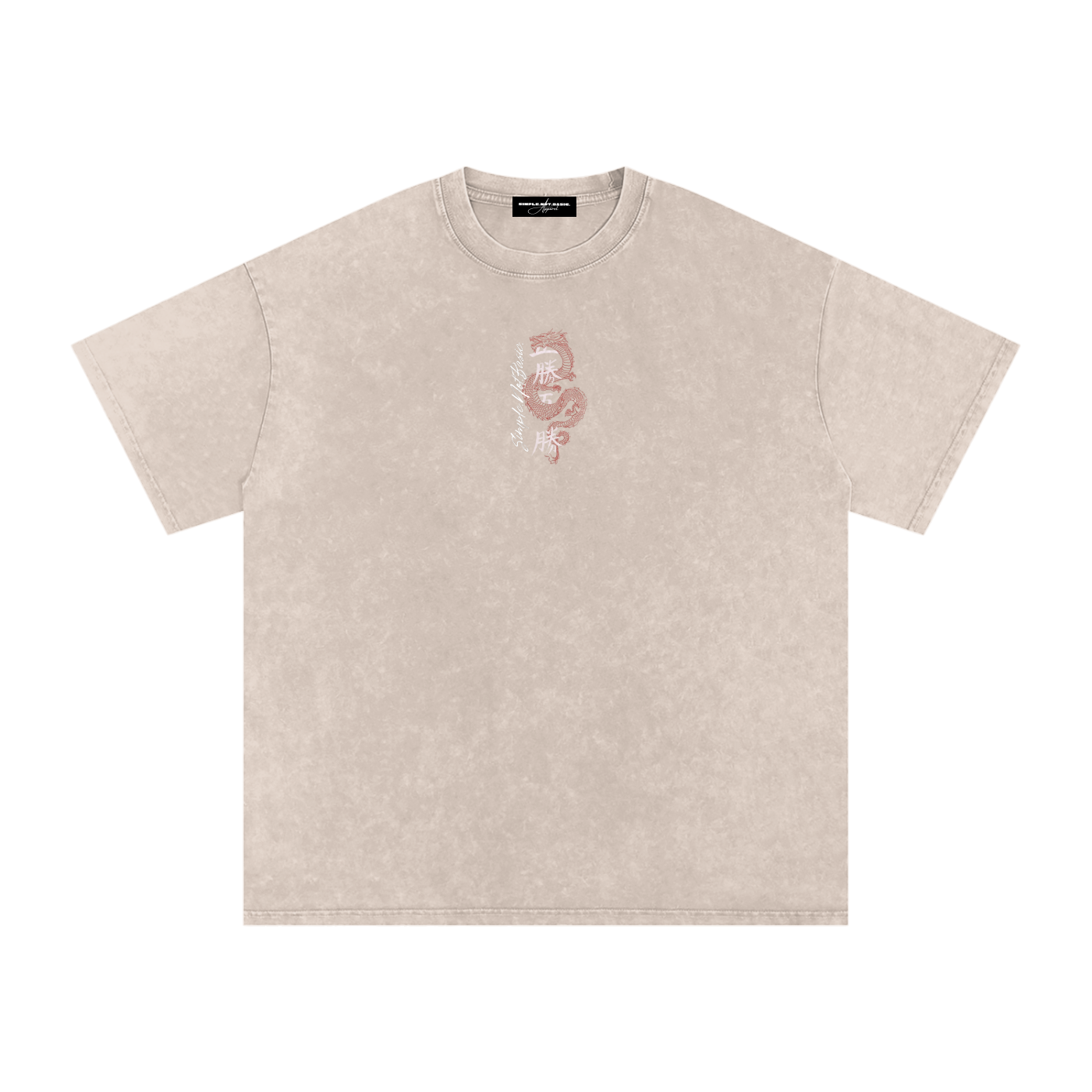 TRUE VICTORY SNOW WASH OVERSIZED T