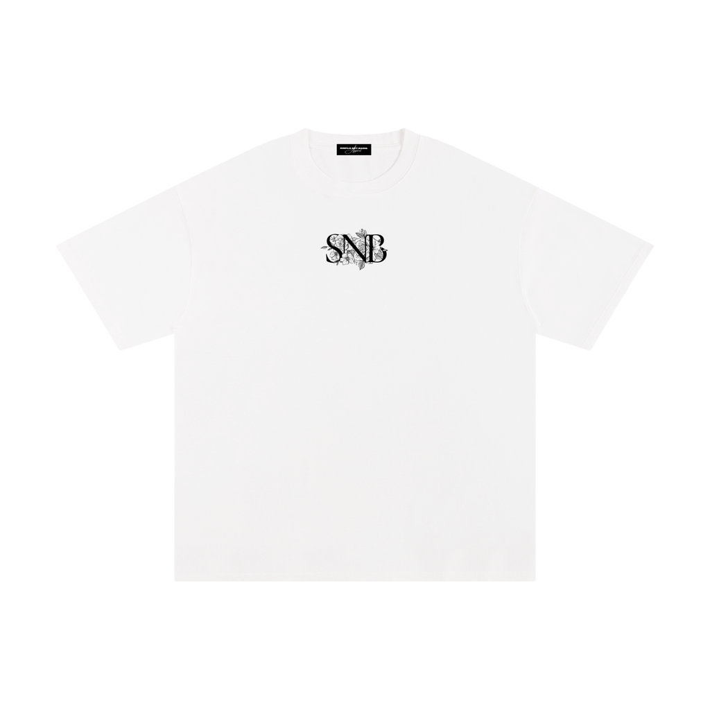 SIMPLE ELEGANCE SOLID OVERSIZED T