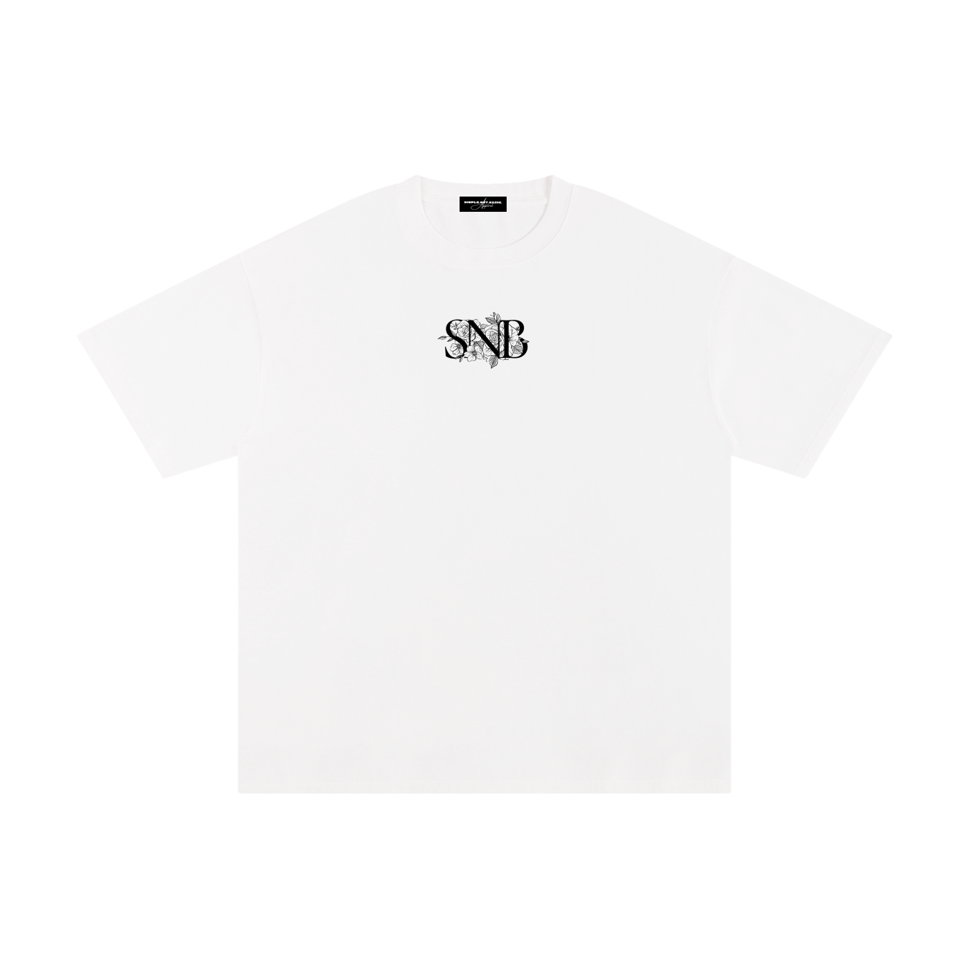 SIMPLE ELEGANCE SOLID OVERSIZED T